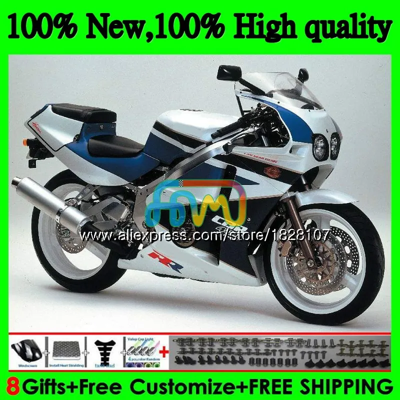 NC29 черно-белый комплект для HONDA CBR400 CBR 400 RR 400RR 94 95 96 97 98 99 91BS. 57 CBR400RR 1994 1995 1996 1997 1998 1999 обтекатель