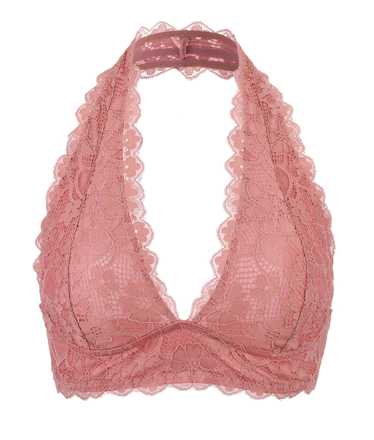 pitted bra бюстгалтер женский sutian feminino women's bras seamless backless bras for women lace halter plus size sexy lingerie