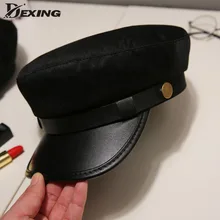 Новинка, Зимняя кепка Newsboy для женщин, черные Ретро Мужские береты baker, повседневные весенние британские классические женские шапки в стиле Гэтсби, плоская шапка