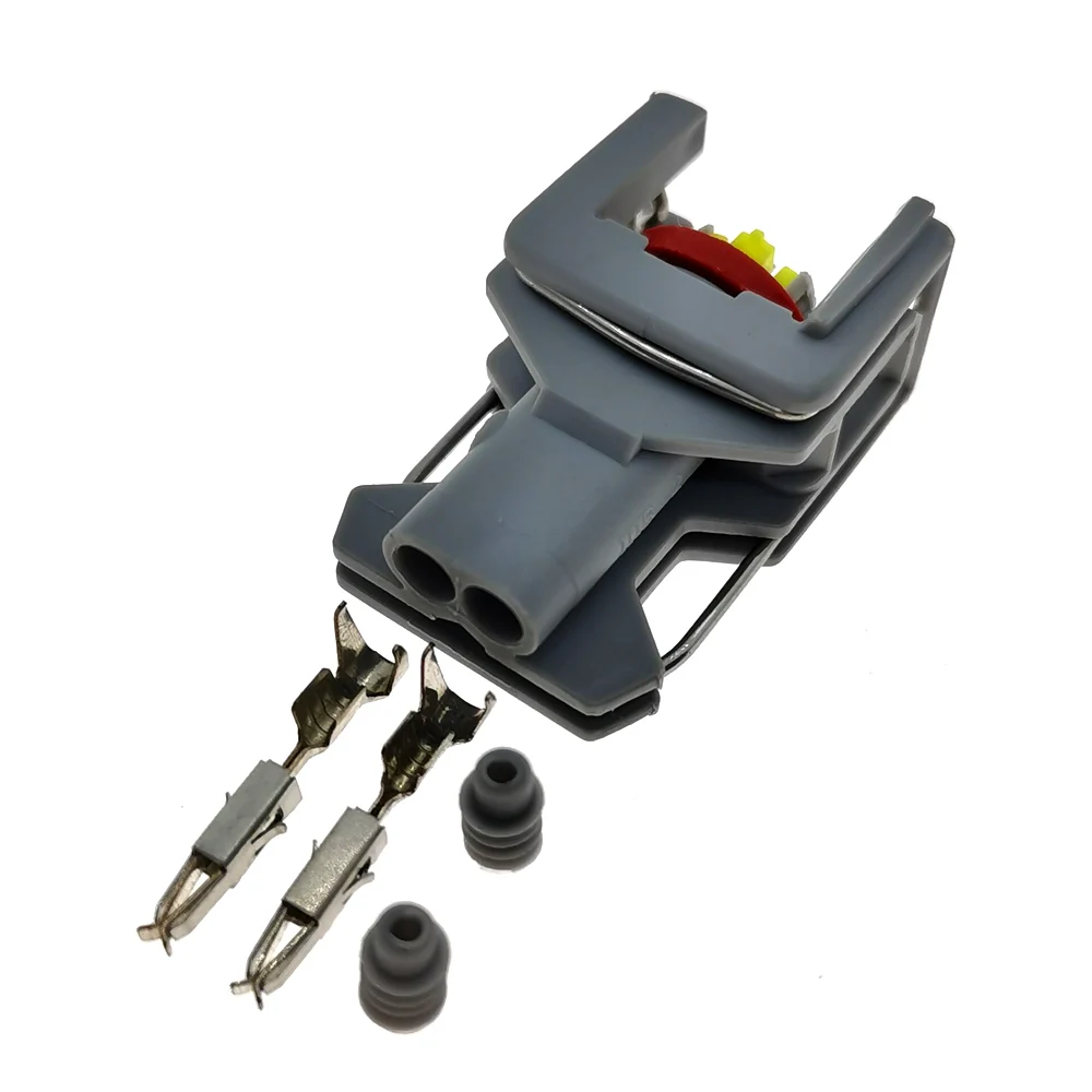 Автомобильная Форсунка для распыления топлива 2 Pin Delphi штепсельная Вилка