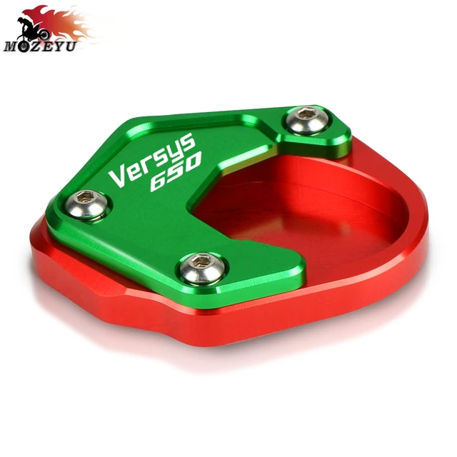 Side Stand Enlarge Kickstand Fit For KAWASAKI VERSYS650 VERSYS 650 2010-2019 2018 Motorcycle Accessories Sidestand Foot Enlarger RD-GE-versys650