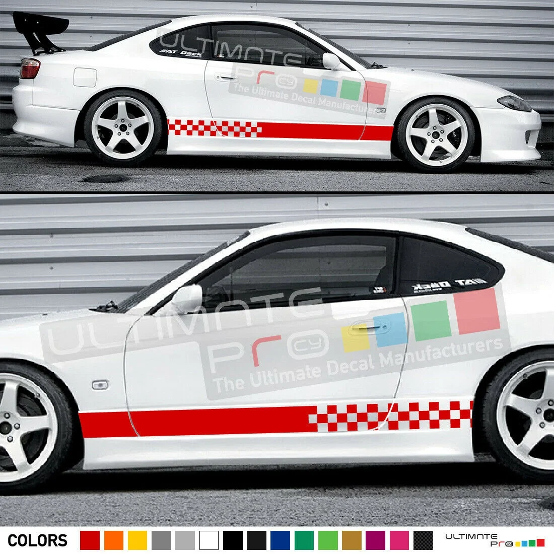 Для x2 Наклейка полоса комплект Nissan silvia спойлер светильник гонки бонет юбка