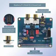

PCM5122 Raspberry pi B+ 2/3B HIFI DAC + Sound Card Digital Audio Module I2S Interface Special Volumio Music PIR 2B 31