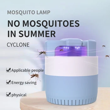 

2020 NEWEST Cyclone Inhalation USB Electric Mosquito Insect Killer Trap Lamp LED Light Bug Zapper Pest Control Dropshipping