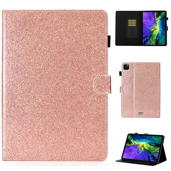 

Glitter Flip PU Leather Case For iPad Pro 11 inch 2020 Auto Sleep / Wake up Cover For Apple iPad Pro 11" 2020 Stand Case Fundas