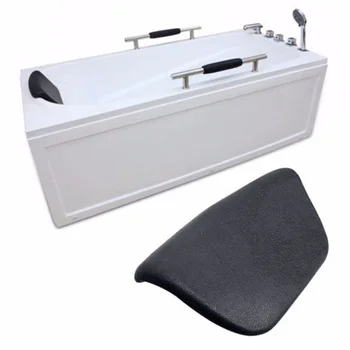 

Pu Bath Pillow Bathtub Spa Head Rest Neck Support Comfort Tub Waterproof Holder