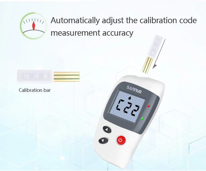 Sinocare GA-1 измеритель уровня глюкозы в крови медицинский глюкометр диабет и тест-полоски и иглы для ланцета крови Diabet монитор уровня сахара в крови