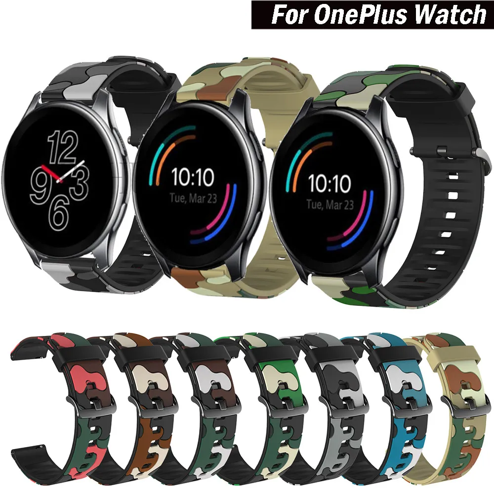 venlige kristen Vær stille Sport Fashion Silicone Watchband For Oneplus Watch 46mm Strap Bracelet  Wristband For Garmin Forerunner 745 / Vivoactive 3 4 Band - Watchbands -  AliExpress