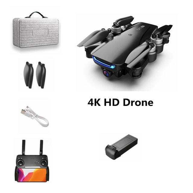 Brushless 6K ESC Dual Camera GPS RC Drone 3KM 5G WIFI FPV 2KM Image Transmission Smart Fllow Foldable Remote Control Quadcopter