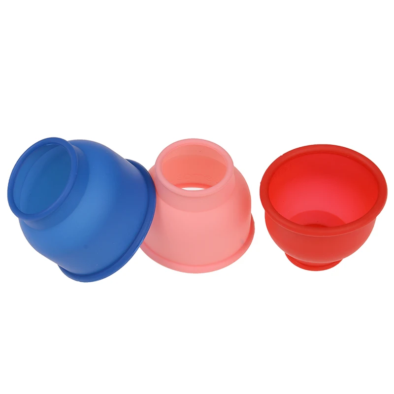 3Pcs Anelli Per Pompa Del Pene Maschile Pompa Per Vuoto Del Pene Cilindro Accessorio Manicotti In Silicone Di Diverse Dimensioni Per Pompa Del Pene Gi