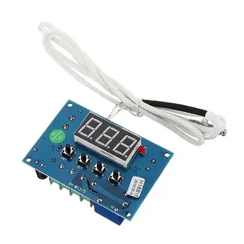 

DC12V/24V/AC220 Digital Temperature Controller K Type Thermocouple Temperature Control Board -30~999 Degrees