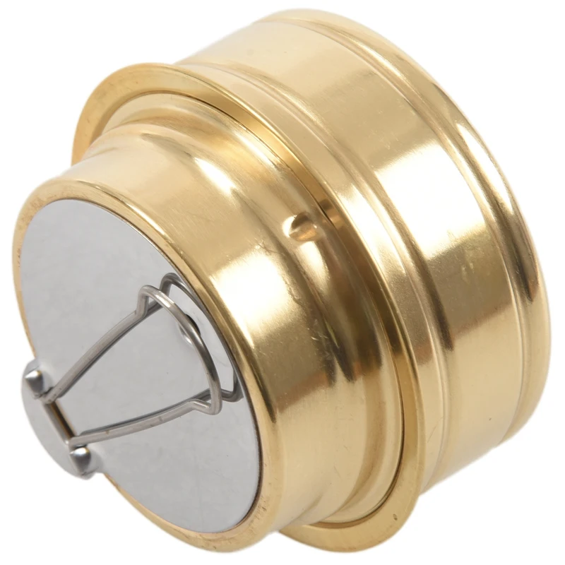 ABUO-Кемпинг портативный алюминиевый мини-печь со спиртом компактный и легкий альпинизмом оборудование