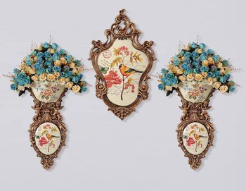 

Wall wall hanging vase flower pot living room dining room sofa background wall vintage ornament pendant