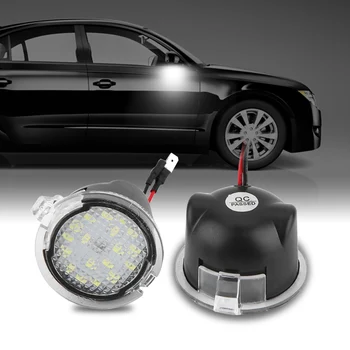 

DERI Pathway Lighting Rear mirror Lamp LED Auto Under Side Mirror Puddle Lights For Ford Mondeo Explorer F-150 EDGE
