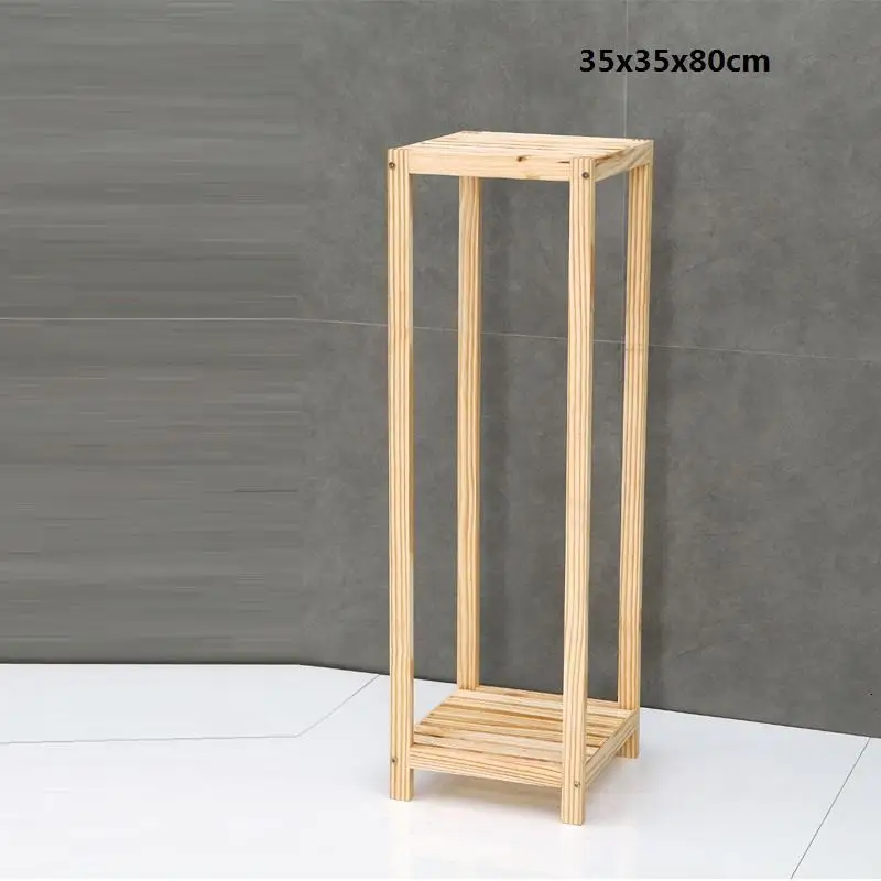 Деревянные полки для дерева, Estanteria Escalera Indoor Varanda Stojak Na Kwiaty, напольная подставка для балкона, Цветочная полка для растений - Цвет: Version L