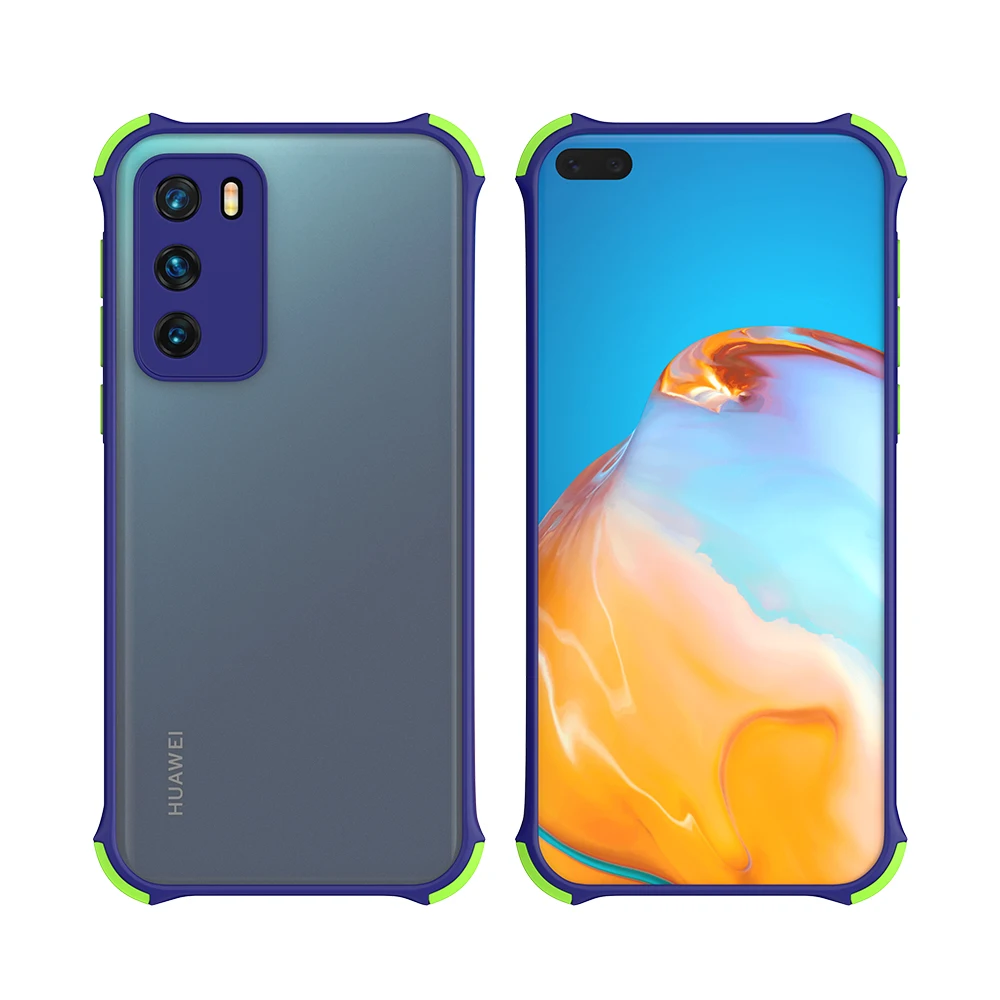 Huawei dustproof case Chống Sốc Ốp Lưng Áo Giáp Ốp Lưng Điện Thoại Huawei P30 P40 Lite 5G Giao Phối 20 30 Pro Nova 5 6 7 SE Camera Bảo Vệ Trong Suốt Cứng PC Bao pu case for huawei Cases For Huawei