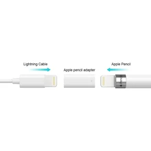 Мини-разъем для зарядки адаптер для Apple карандаш женский для домашнего офиса легкое зарядное устройство аксессуары для iPad планшет сенсорная ручка