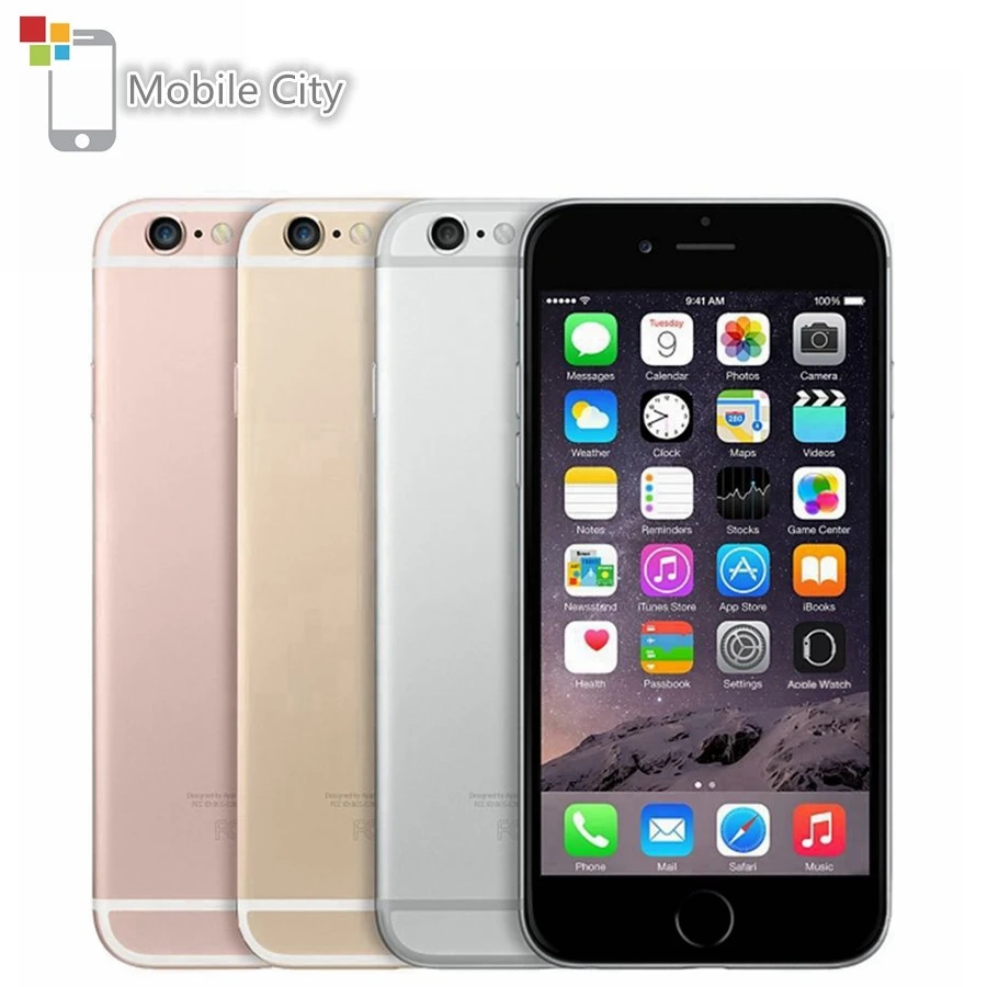 Мобильный телефон Apple iPhone 6S Plus разблокированный 6SP iOS двухъядерный 2 Гб ОЗУ 16/64/128