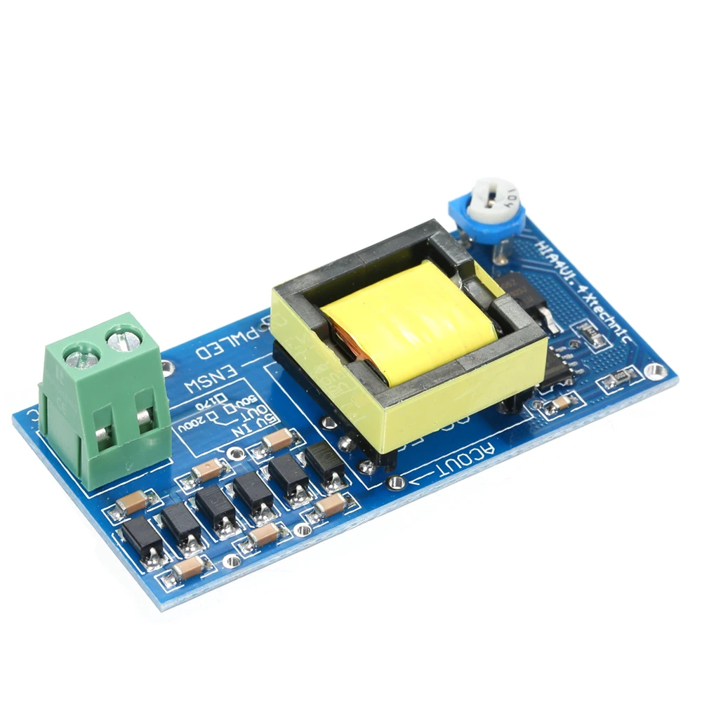 Высоковольтный флуоресцентный преобразователь 5 12 В с повышением до 300 1200 в