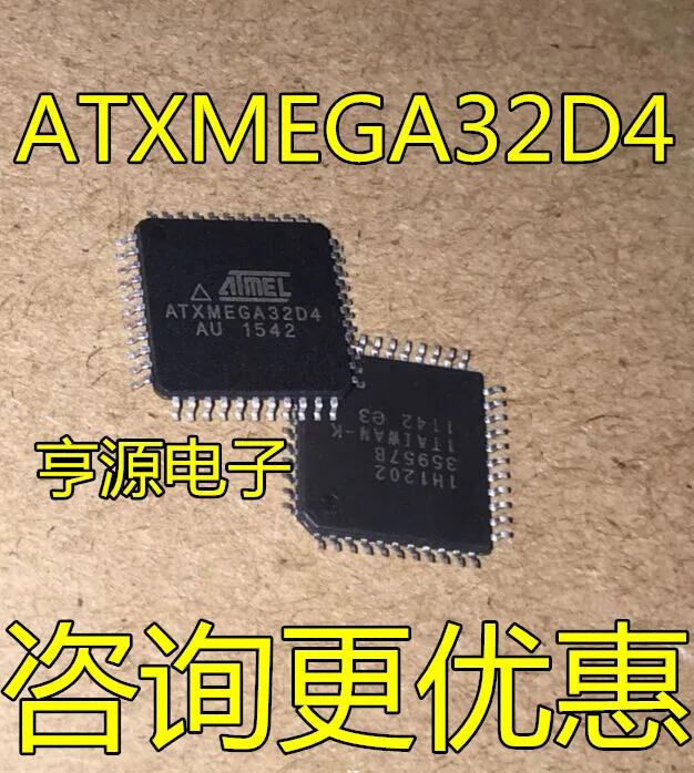 High Quality ATXMEGA32D4 ATXMEGA32D4-AU 8/16 ATMEGA TQFP64 Car CPU BGA Chipest Module ICS Chips Automotive chips | Электроника