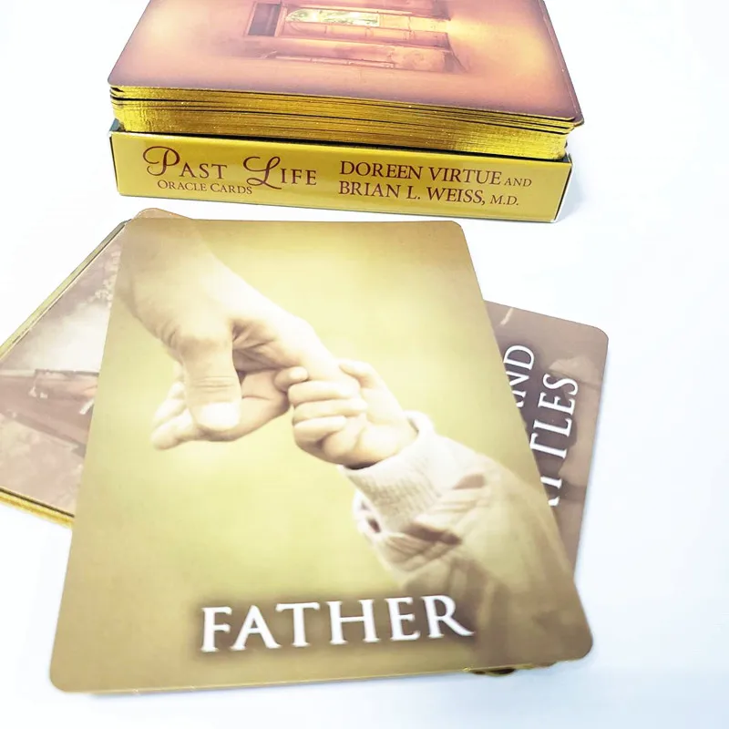 Новая настольная игра Past life cards руководство-гадание fate tarot колода настольная игра 44 карты/наборы