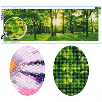 

Forest Full Square/Round Stones Scenery Landscape Diamond Embroidery 5D Diamond Painting Rhinestone Picture Cross Stitch Diamant