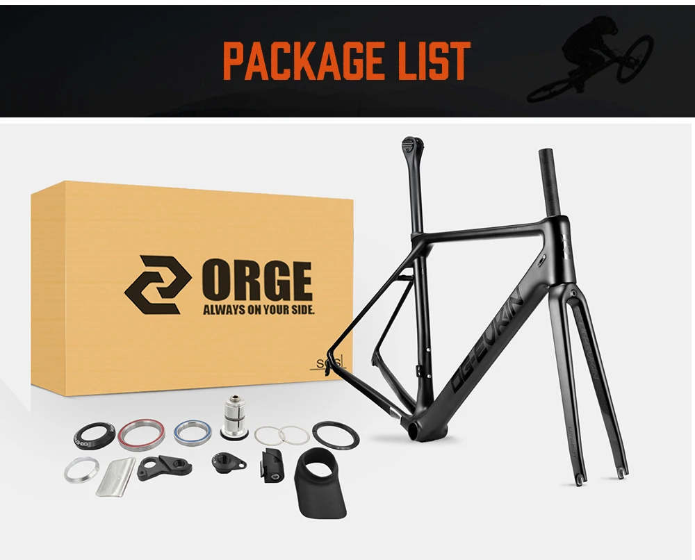 Perfect OG-EVKIN CF-025 Carbon Road Frame V-Brake Bicycle Frame BB86 Carbon Frame Di2&Mechanical Bike Frame Telaio Carbonio Strada 2019 15 Perfect OG-EVKIN CF-025 Carbon Road Frame V-Brake Bicycle Frame BB86 Carbon Frame Di2&Mechanical Bike Frame Telaio Carbonio Strada 2019 15