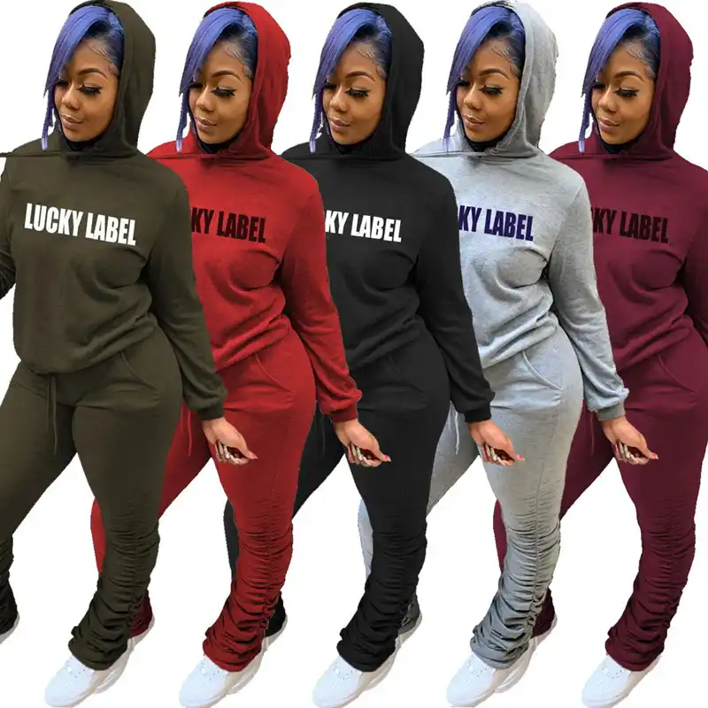 Stacked Sweat Suit Online Sales, UP TO 