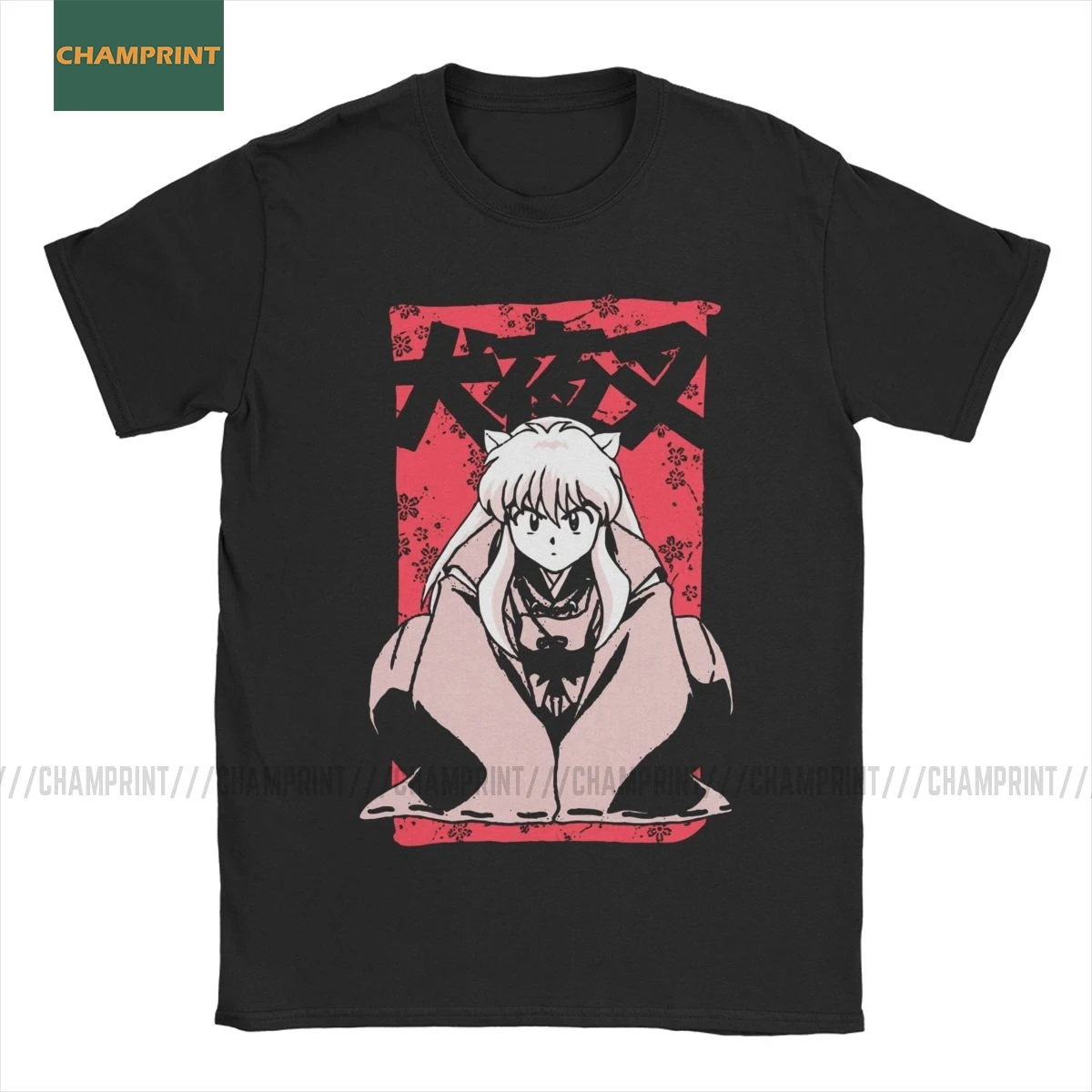 Лучшие феодальные футболки Inuyasha с демоном мужские рисунком сесshoumaru Higurashi Kagome
