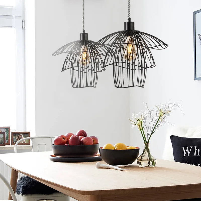 

Post Modern Tie Yi Dance Skirt LED Pendant Light Hallway Light In The Dining Room Home Decoration Hanging Lamp Stair Chandelier