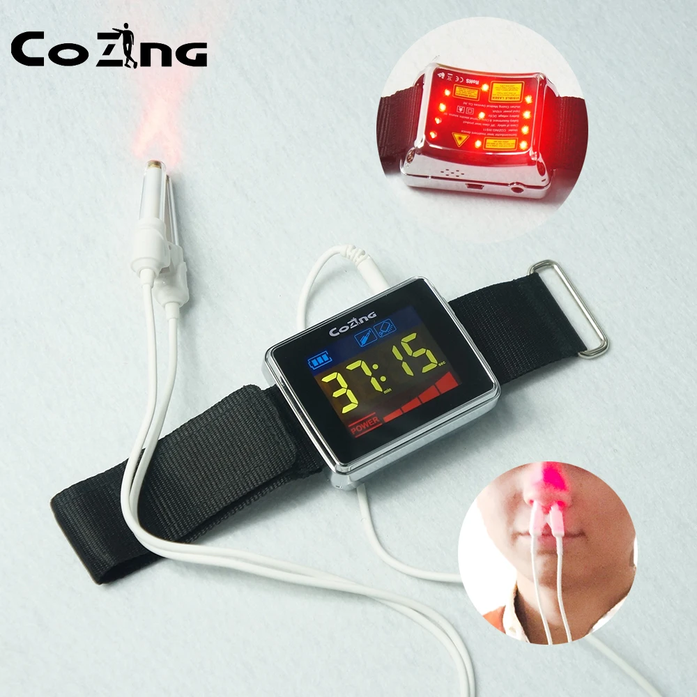 Physical Therapy Device Smart Laser Acupuncture Watch Treatment Diabetes Rhinitus Stroke | Красота и здоровье