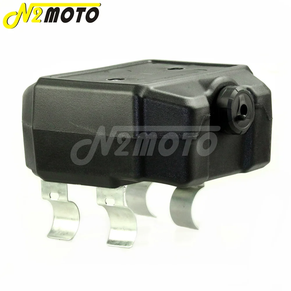 Черный Передний вспомогательный топливный бак для мотоцикла мотоциклетный