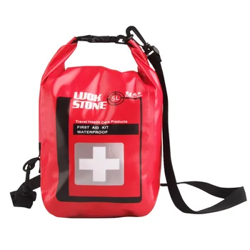 5L Large Waterproof First Aid Kit Bag Portable Emergency Kits Case Only for Outdoor Camp Travel Emergency Survival Kit Bag 1