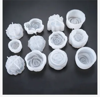 

1PC New Flower Shaped Silicone Expoxy Resin Mold Pendant Tools Jewelry Mold Accessories Resinpopular