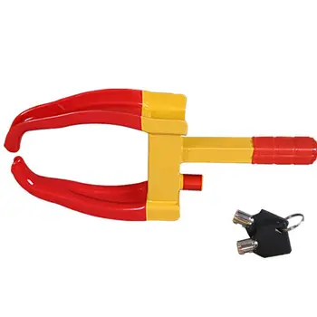 

Car Truck Tire Lock Anti-Theft Lock Portable Heavy Duty Wheel Clamp Lock Tire Claw Trailer Auto Universal fitment Car Accessory