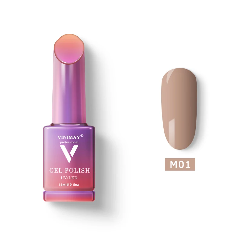 M01 VINIMAY гель лак для ногтей vernis Полупостоянный УФ отмачиваемый Гель-лак для ногтей гель лак праймер маникюр ногтей гель лак - Цвет: M01