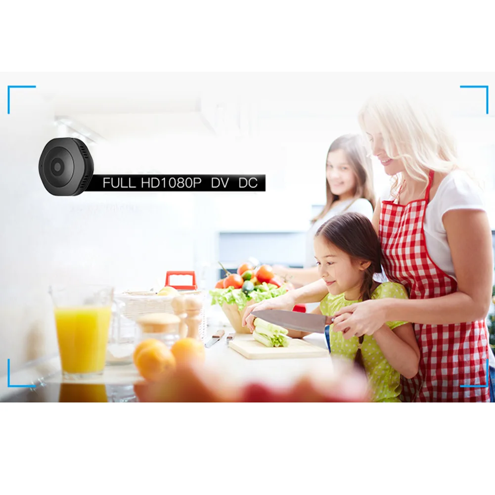 H6 1080P Full HD, для помещений, для улицы, для дома, для безопасности, магазин, инфракрасная мини-камера, Магнитная Адсорбция, обнаружение движения, USB, ночное видение
