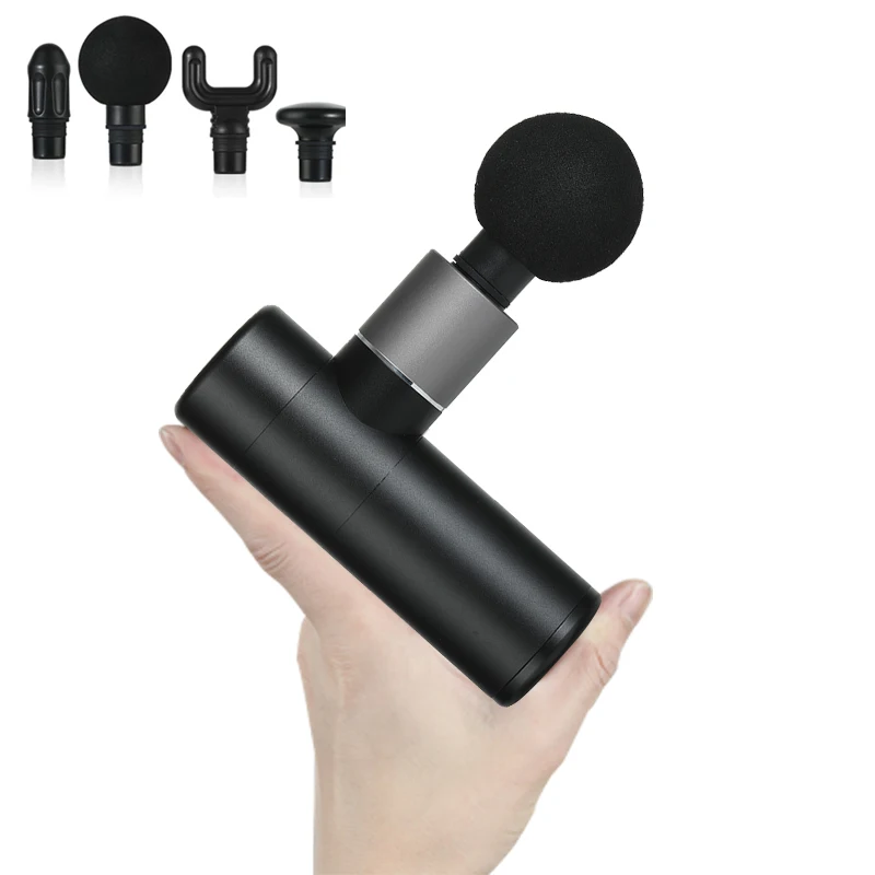 

Mini Massage Gun Muscle Relaxation Massager Vibration Fascial Gun TypeC To USB Charging Fitness Equipment Acid Relief Pain Relax