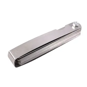 

32 Blades Metals Feeler Gauge Set Guitar String Measuring Tool