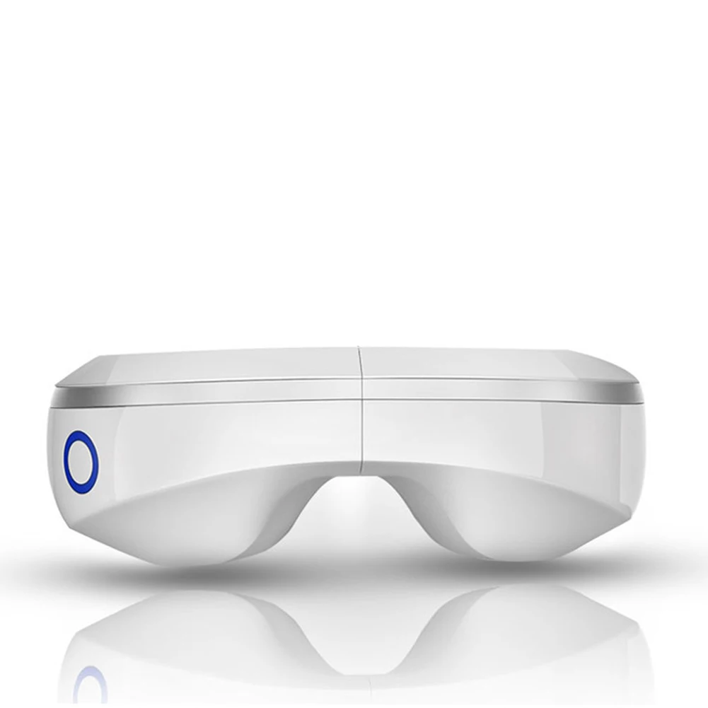 Máquina de Vibração Massager do Olho Dispositivo de Pressão de ar Massagem de Aquecimento Elétrico Música Magnética Infravermelho Óculos Olhos Cuidados dc 7 Beleza e saúde