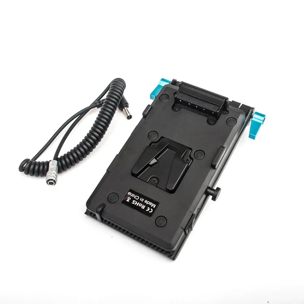 US $76.50 WYVG1 Power Supply System V Mount Battery Plate Adapter with DC to BMPCC 4K6K Cable for Broadcast SLR HD camera