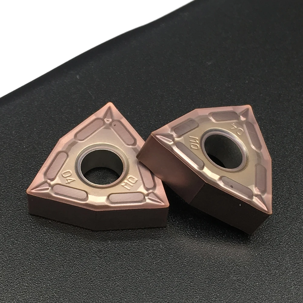 

10PCS WNMG080404 MQ FT1125 Turning Tool For Stainless Steel Carbide Insert External Turning Tools Carbide Insert lathe cutter