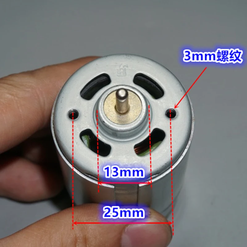 JOHNSON RS-550 DC 5 V-12 V 27000 об/мин высокого Скорость Мощность большим вращающим моментом мини 550 мотор DIY электрическая дрель игрушечный садовый инструмент автомобиль лодка модель