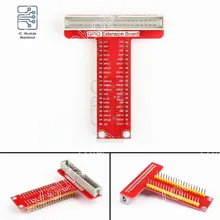 

26Pin 40Pin T-Shaped GPIO Breakout Expansion Board Adapter Plate GPIO Model Compatible For Raspberry Pi Zero 3 2 B B+ A+