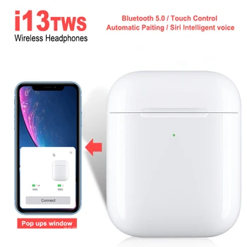 

I13 TWS Wireless Earbuds Bluetooth 5.0 Earphones Headset with Charging Box Support Siri for Phone PK i12 i20 i80 i200 i90 i1000