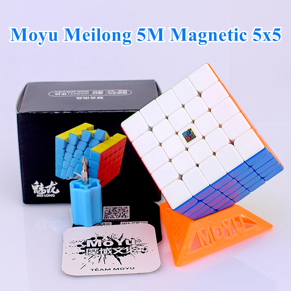 Куб-головоломка Moyu meilong M магнитный 5x5x 5 магический куб 5x5 cubo magico 5x5x5