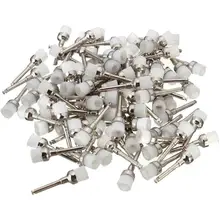 100 шт Стоматологический материал Форма чаши Щетка Насадка для зубной щетки новая нейлоновая кисть для полировки Стоматологического использования