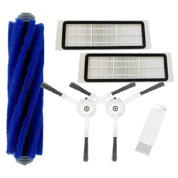 

6-PCS ing Robot Accessory Set is Suitable for Xiaomi Roborock er Brush,Filter,White Brush Combination Packages