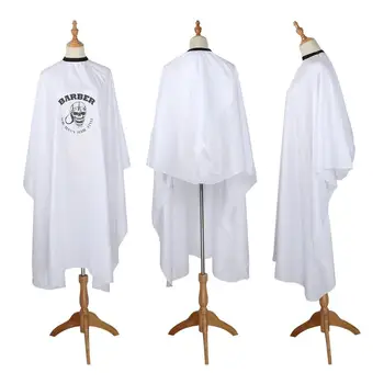 

Professional Barber Cape Waterproof Polyester Salon Cutting Cape With A Sewing Ring Anti-static Haircut Apron Barber Cape