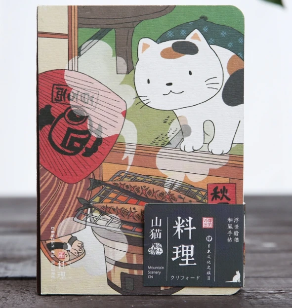 

10.5cm*14.6cm cat smell notebook(1piece)